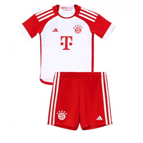 Bayern Munich Serge Gnabry #7 Hemmaställ Barn 2023-24 Kortärmad (+ Korta byxor)